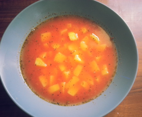 Zupa z grochu łuskanego